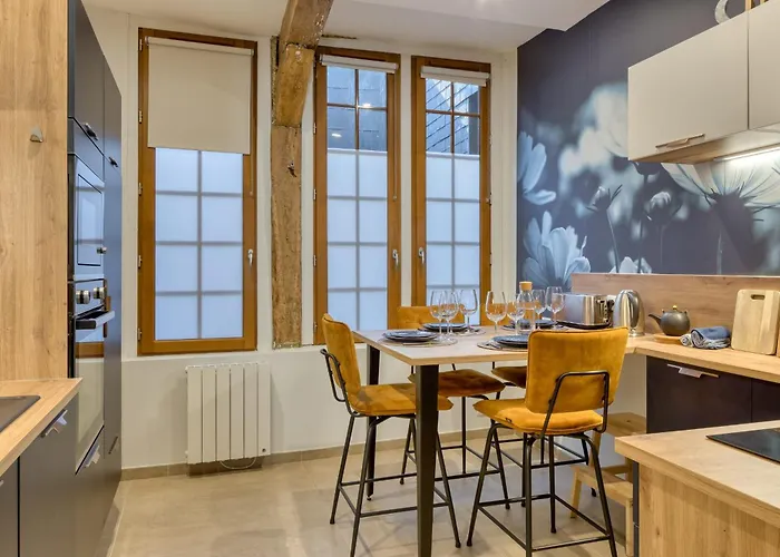 Appartement L'escale Du Gros Horloge Rouen